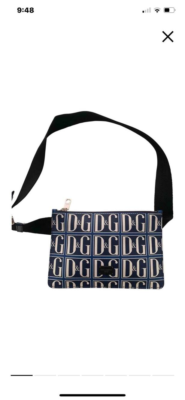 Dolce & Gabbana DG Mania Nylon Crossbody Pouch Bag